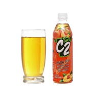 [ Halal ] 6 Bottles C2 Tra Dao / Vietnam Peach Tea  ( 455ml )