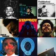 The Weeknd/Daniel Caesar/Childish Gambino/Steve Lacy Album Covers Vinyl-Style UV Print Sintra Board