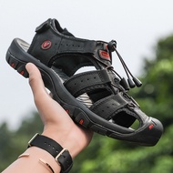 รองเท้าแตะสำหรับผู้ชายกีฬากลางแจ้งรองเท้าป้องกันเท้าเดินป่ากีฬารองเท้าแตะรองเท้าลุยหนังรองเท้าชายหาด SCHOLL