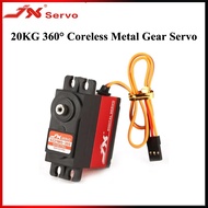 JX PDI-6221MG 20KG Servo 360° Large Torque Digital Aluminium Metal Gear For 1/8 1/10 RC Car Boat Rob
