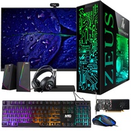 TechMagnet Gaming Desktop PC, Intel i5 4th Gen, Zeus Pro 4, GT 1030 2GB DDR5, 16GB RAM ARGB, 256GB S