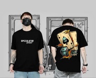 CAPTAIN ID KAOS T-SHIRT BAJU KAOS PRIA DISTRO BAJU KAOS PRIA DEWASA 2023 BAJU KAOS PRIA GAMBAR KARTU