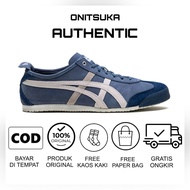 Onitsuka Blue White shoes, men's shoes,/ shoes Wanita sneakers