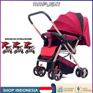 Mmflight Stroller Baby Kereta Dorong Bayi Lipat Traveling Bisa Newborn