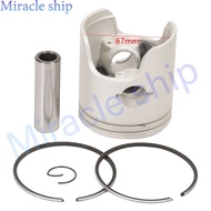 6H4-11631-01 Piston kit (Std) 2 ring for Yamaha Outboard Motor 2 stroke 40HP 50HP 6H4-11631-01-00;6H