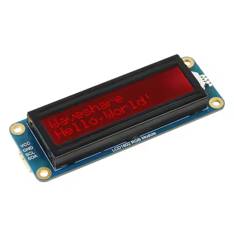 LCD1602 RGB LCD Screen for RPI Raspberry Pi PICO Zero 2 W 3 Model B Plus 4 5 Board Arduino Display M