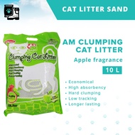 AM Apple Scented Litter 10 litre - Clumping Cat Litter - Sold and Fulfilled by Bootspets
