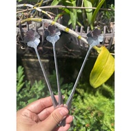 5-Petal Flower Head Stainless Steel Spoon