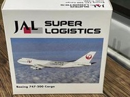herpa 1/500 JAL 日本航空  波音 747-200 CARGO 502481 飛機