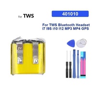 Earphone Battery 401010 30mAh Fit For Tws Bluetooth Headset I7 I9S i10 I12 MP3 MP4 Gps Toy