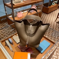 愛馬仕Picotin lock 22 K刻 大象灰