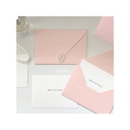 Yofufu Handwritten Blessing~Best wishes Best wishes Greeting Card Envelope Letterhead Paper Set Gift
