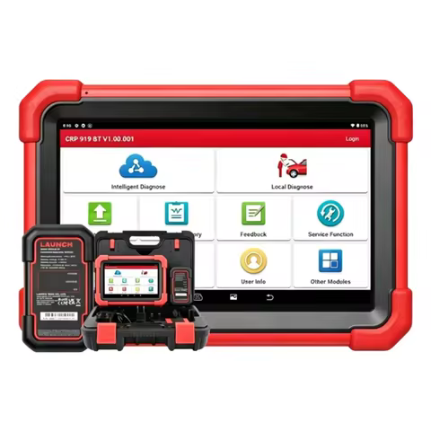 LAUNCH X431 CRP919X BT Diagnostic Tools OBD2 Scanner Automotive Code Reader ECU Coding Diagnosis OBD