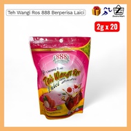 888 Laici Flavored Rose Fragrant Tea | Rose Tea | 2g x 20