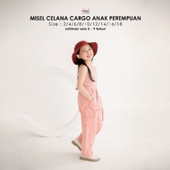 Girls' cargo pants by misel 2-8 T