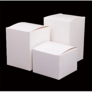 Combo of 200 paper boxes 7x7x7cm and 200 paper boxes 8x8x8cm