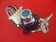 WIRES IGNITION SWITCH with  KEY Fit For HONDA C70 K2 C50 C65 C90  #สายไฟสตาร์ท (8 สาย) สวิทช์กุญแจสตาร์ท
