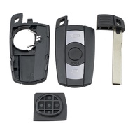 [mfnpqcn] Cassette Remote Key Housing  Key Fob Cover For BMW 1 3 5 6 E90 E91 E92 E60 Series