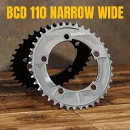 NARROW WIDE Plate Veloci GRADIENT CHAINRING V.2 BCD110