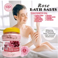 Bath Salts Soothing Spa Quality Epsom Salt scrub花瓣大瓶3000g沐浴盐海盐磨砂SPA去角质