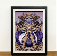 聖鬥士星矢 聖闘士星矢 Knights of the Zodiac 黃道十二宮戰士 巨蟹座 迪斯馬斯克 立體畫(45cm*33cm)