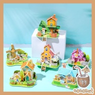 3D Puzzle Diy Home Educational Toys for Children Made of 3D Foam Cork