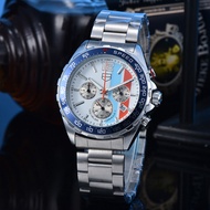Men's Watches Quartz Waterproof 3ATM Sporty Business Casual Watches Metal Strap Watch Timepiece Men'