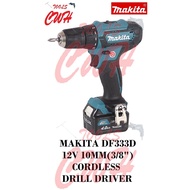 MAKITA DF333D 10mm (3/8”) 12V Cordless Driver Drill SCREWDRIVER DF331DSME DF333DWAE DF333 DF333DZ