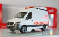 全新 HERPA 093880 1/87 賓士 SPRINTER 重型貨物運輸車隊護送車