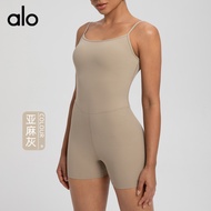 alo Womens Sports Jumpsuit T Strap Integrated with Chest Pad Pilates Fitness Yoga Wear