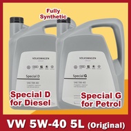Volkswagen VW 5W40 Fully Synthetic Special D / Special G Engine Oil (5W-40) - 5L