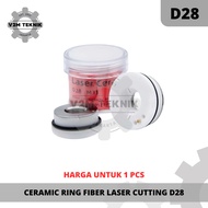 Laser Ceramic Ring D28 / Ceramic Nozzle Holder Fiber Laser Cutting CO2 D28 M11 / Ceramic Laser CO2 2