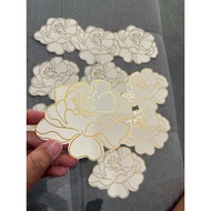 Custom Save the Date Cards with Vinyl Stickers for Wedding Invitations