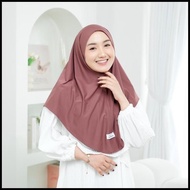 Terbaru Kenan - Paket Usaha Clara Instan Size M Jersey Isi 10 Pcs (Random) Jilbab Muslim Original