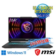 msi微星 Cyborg 15 A13VE-650TW 15.6吋 電競筆電(i5-13420H/16G/512G SSD/RTX4050-6G/W11-16G特仕版)