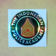 Embossed Circle AKPOL Sticker