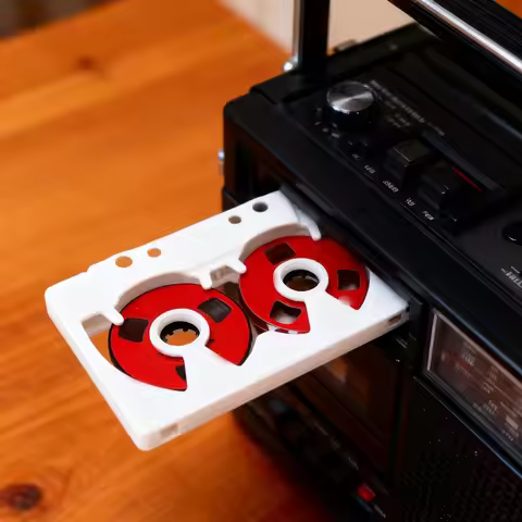 Blank Cassette Tape Reel to Reel Blank Cassette Tape Double Sided 50 Minute Music Recording Cassette