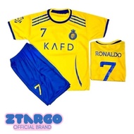 Al NSSR Ronaldo Kids Football Set Ronaldo Football Jersey for Kids Ages 1-15 Years Outdoor Sport