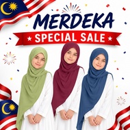 Shawl Heavy Chiffon Kids | Tudung Budak || 3–7 tahun = S, 8–12 tahun = M (untuk kanak-kanak) part (1