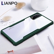 LIANPO Y20 Vivo Y12s Y20s เคสโทรศัพท์กันกระแทกแบบใสเคสใส่โทรศัพท์เคสใสสำหรับ Y12s เคส Vivo