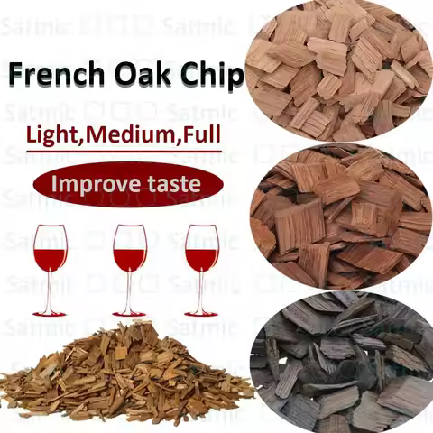 French Oak Chip Home Brewing Wine Making Dark & Light & MediumToast Flavor For Wine & Brandy Provide