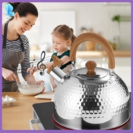 3L Whistle Teapot Large Capacity Vintage Kettle Suitable for Kitchen Gas Stove Induction Cooker