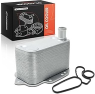 A-Premium Engine Oil Cooler Compatible with BMW E90 Series 335d 2009-2011 E70 Series X5 2009-2013 L6
