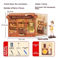 DIY Creative Assembly Model Michi Flower Town Convenience Store