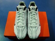 "綠野運動廠"~2012年Nike最新款NIKE AIR BLUSTER V MCS 3/4 中筒棒壘球氣墊膠釘鞋(白/藍)!回饋特價~