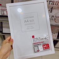 Daiso Frame A4 Frame Photo Frame Poster Frame Certificate Sijil