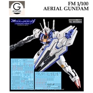 [ G Rework ] FM01 FM 1/100 AERIAL GUNDAM WATER SLIDE DECAL