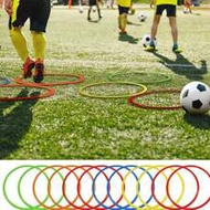Hopscotch, Jumping Squares, Jumping Rings Agility Hoop, Football Training Equipment, Sports (Random 