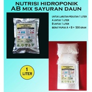 [New] Nutrisi AB mix Fabmix-1 Liter sayuran daun