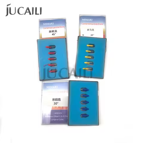 Jucaili 5Pcs/Lot 30/45/60 Degree for Mimaki Cutting Plotter Blade Tool for Mimaki Vinyl Plotter Knif